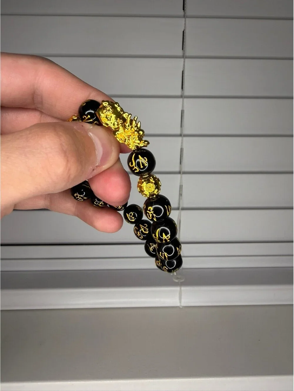 Black Gold Dragon Bracelet A-33